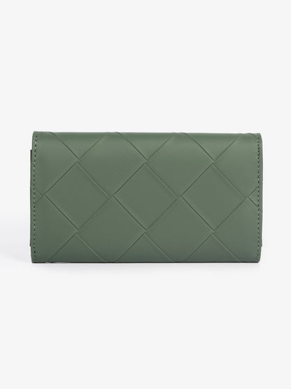 Textured Quilted Wallet
