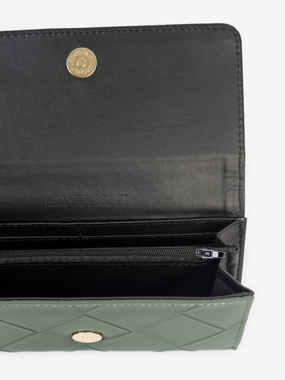 Textured Quilted Wallet