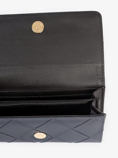 Textured Quilted Wallet