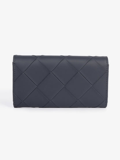 Textured Quilted Wallet