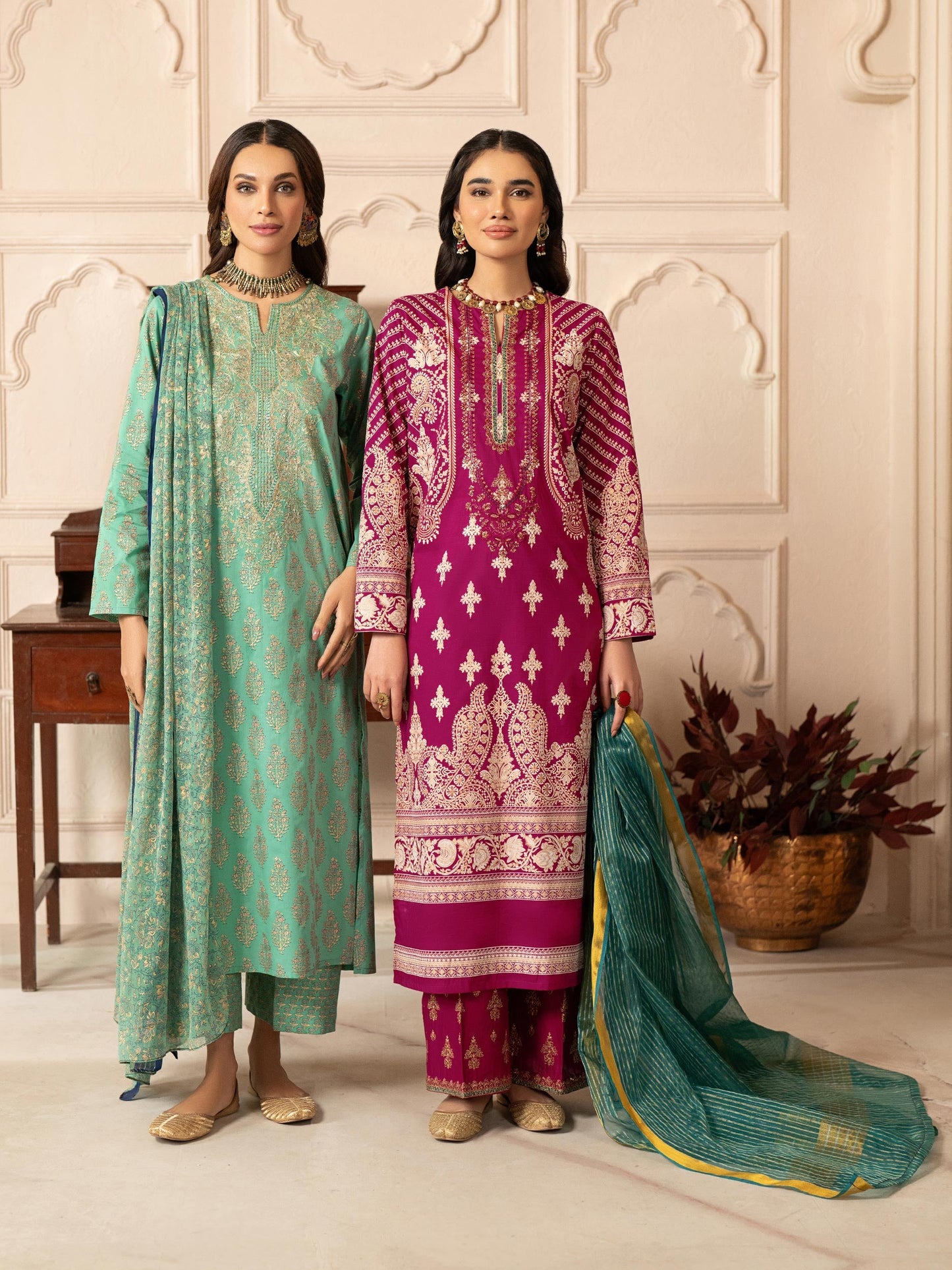 3 Piece Lawn Suit-Embroidered (Unstitched)