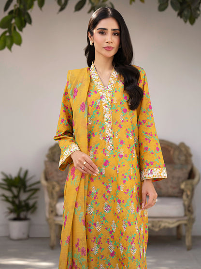 2 Piece Lawn Suit-Embroidered (Unstitched)