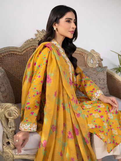 2 Piece Lawn Suit-Embroidered (Unstitched)