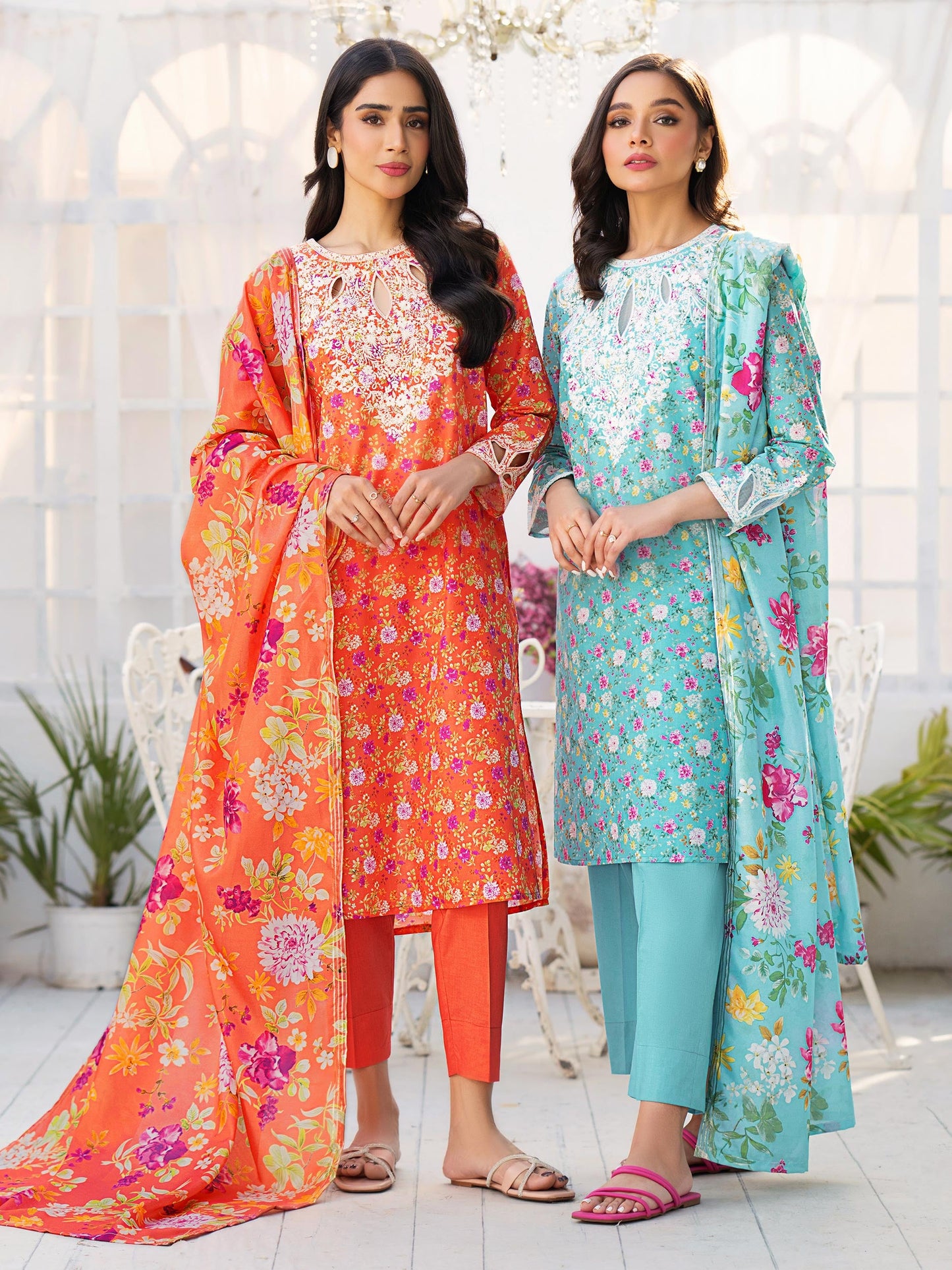 3 Piece Lawn Suit-Embroidered (Unstitched)