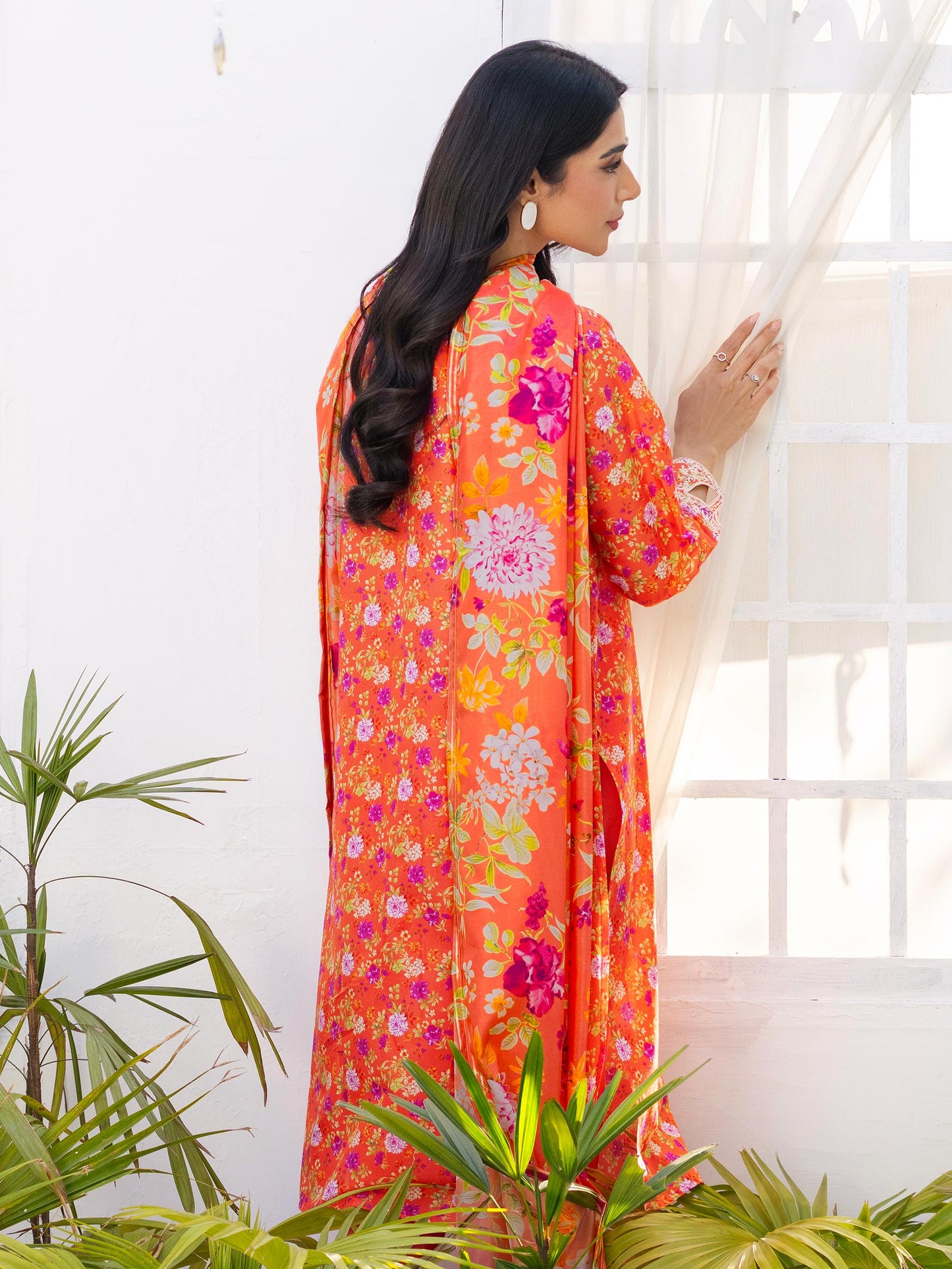 3 Piece Lawn Suit-Embroidered (Unstitched)