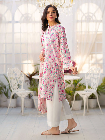 2 Piece Lawn Suit-Embroidered (Unstitched)