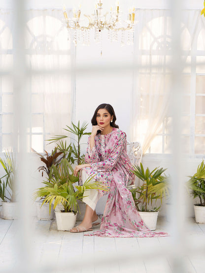 2 Piece Lawn Suit-Embroidered (Unstitched)