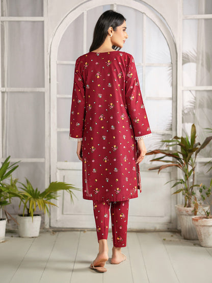 2 Piece Lawn Suit-Embroidered (Pret)