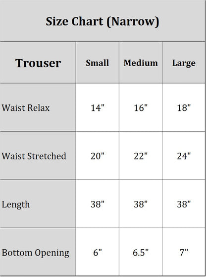 Straight Trouser-Dark Blue