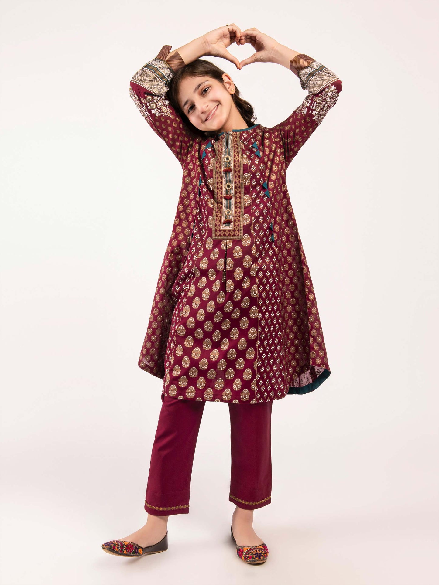 2 Piece Printed Lawn Suit