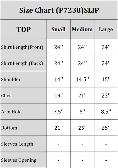 Organza Top With Inner -Embellished