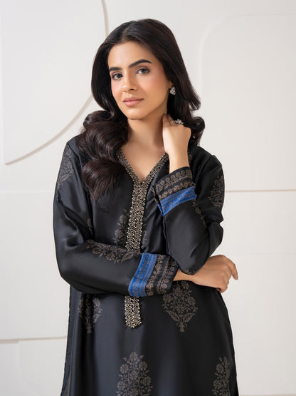 2 Piece Silk Suit-Embroidered (Pret)