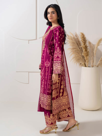 3 Piece Lawn Suit-Embroidered (Pret)