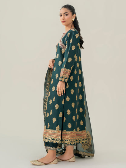 3 Piece Lawn Suit-Embroidered (Pret)
