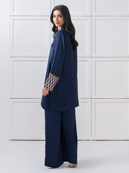 Silk Co-Ord Set-Embroidered (Pret)