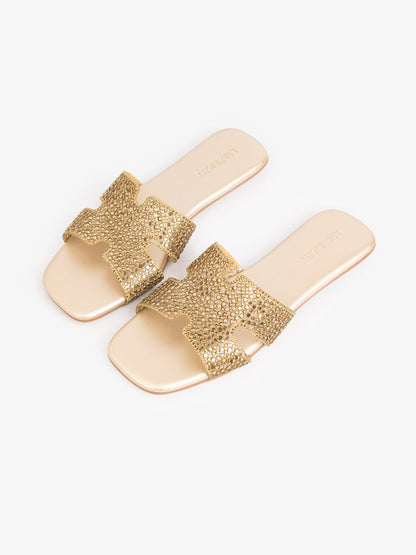 Classic Rhinestone Flats