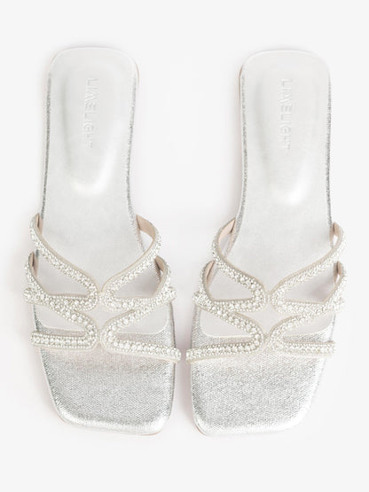 Stone Embellished Flats