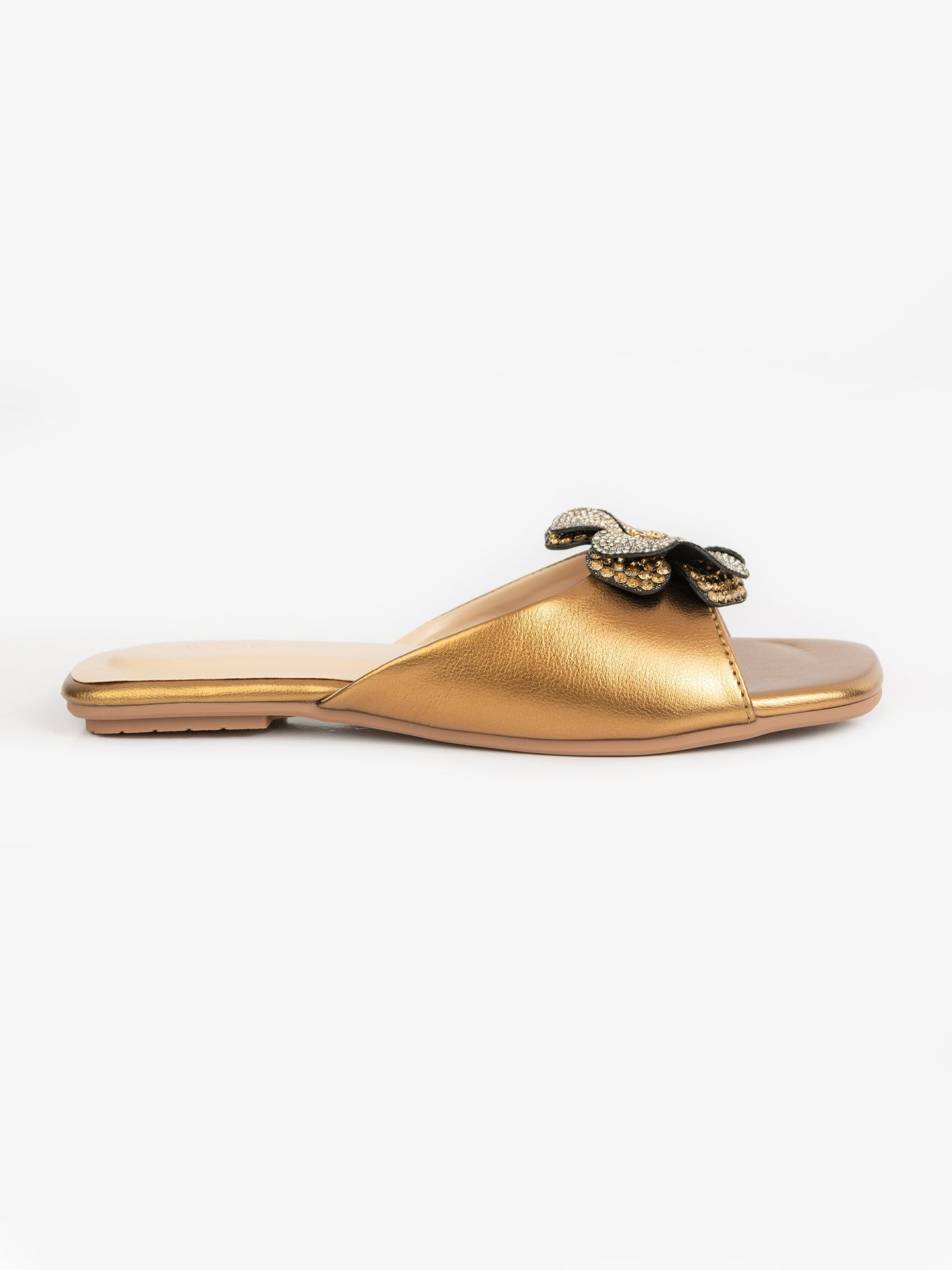 Rhinestone Flower flats