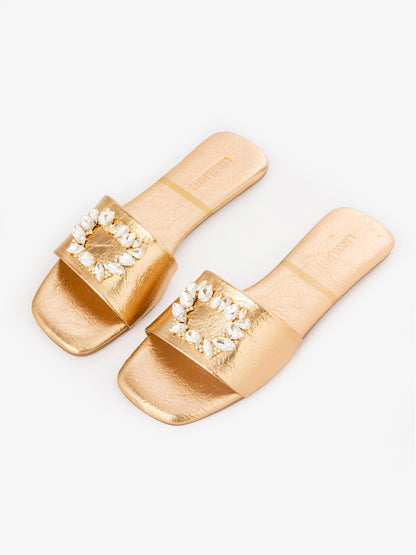 Jeweled Embellished Flats