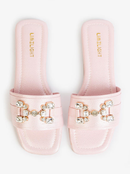 Jeweled Embellished Flats
