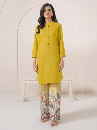 2 Piece Cambric Suit-Printed (Pret)