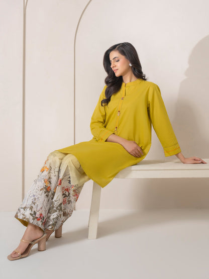 2 Piece Cambric Suit-Printed (Pret)