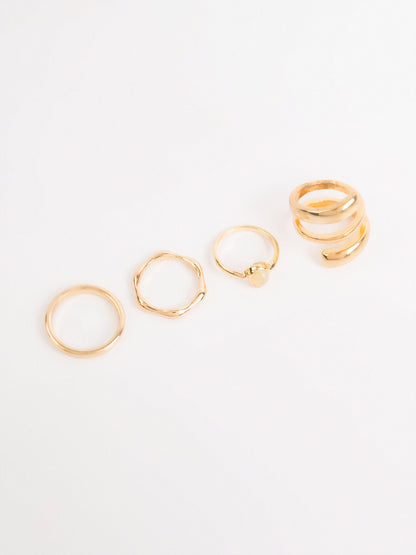 Spiral Ring Set