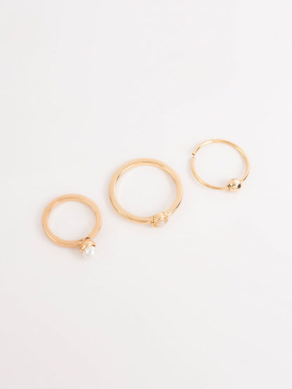 Spiral Ring Set