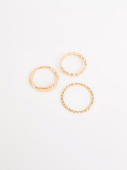 Spiral Ring Set