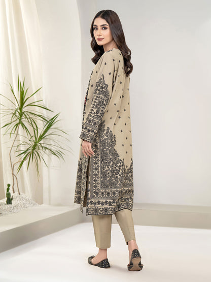 2 Piece Khaddar Suit-Embroidered(Unstitched)