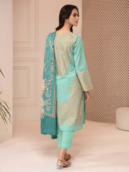 3 Piece Khaddar Suit-Embroidered (Unstitched)