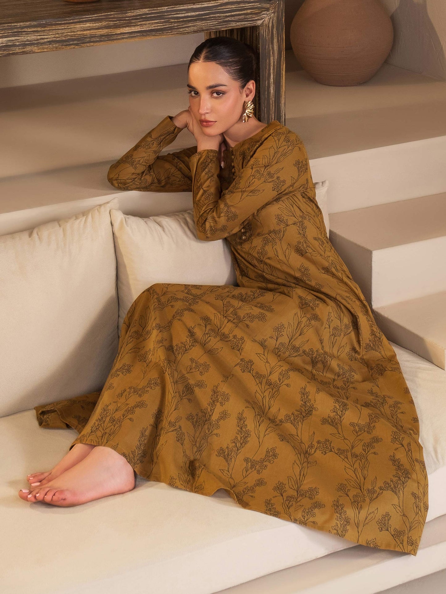 Khaddar Shirt-Printed (Unstitched)