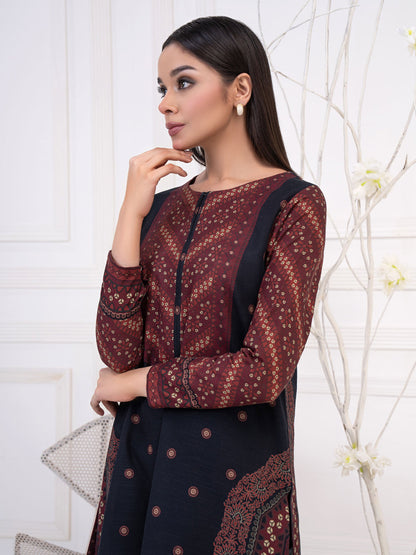 2 Piece Khaddar Suit-Printed (Unstitched)