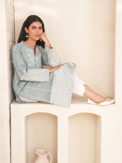 Lawn Shirt-Paste Print (Unstitched)