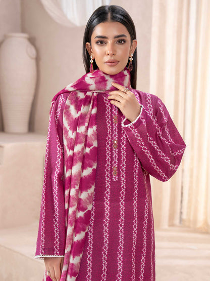 2 Piece Khaddar Suit-Printed (Unstitched)