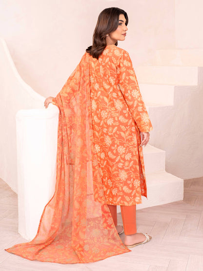 3 Piece Lawn Suit-Embroidered (Unstitched)