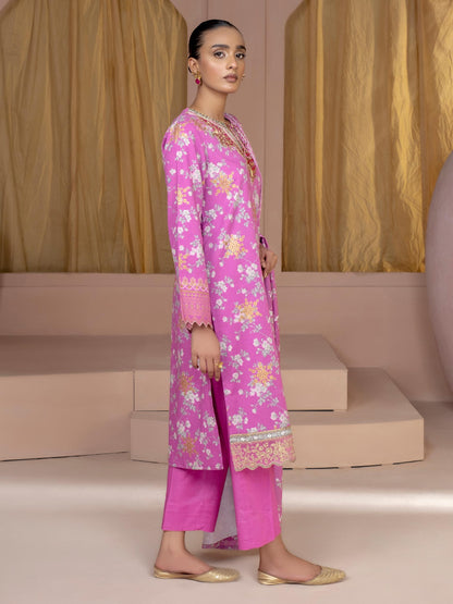 3 Piece Khaddar Suit-Embroidered (Unstitched)