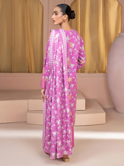 3 Piece Khaddar Suit-Embroidered (Unstitched)
