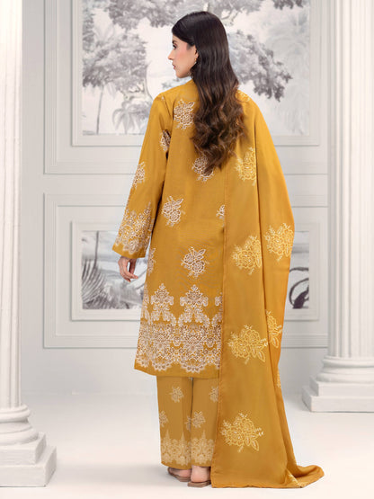 3 Piece Khaddar Suit-Printed (Unstitched)
