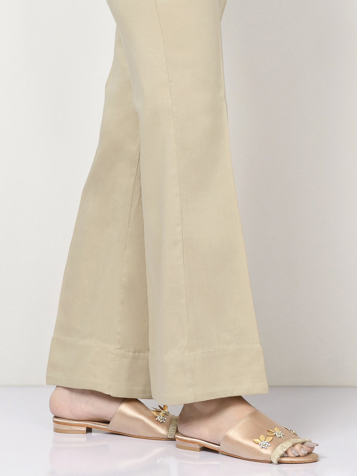 Cambric Trouser-Dyed (Unstitched)