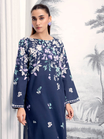 2 Piece Khaddar Suit-Printed (Unstitched)
