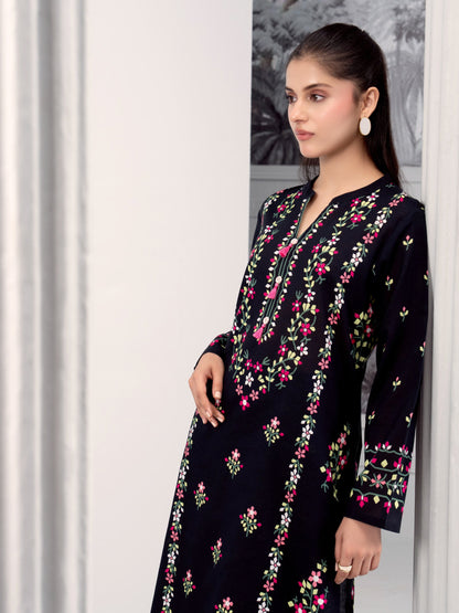 2 Piece Khaddar Suit-Printed (Unstitched)