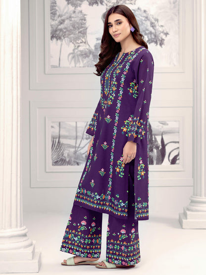 2 Piece Khaddar Suit-Printed (Unstitched)