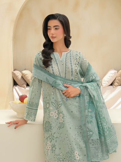 3 Piece Lawn Suit-Embroidered (Unstitched)