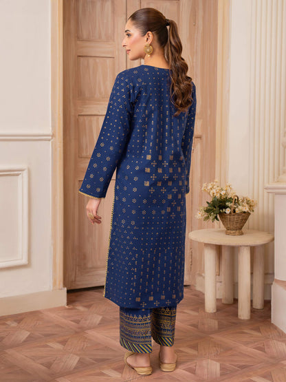 2 Piece Khaddar Suit-Embroidered (Unstitched)