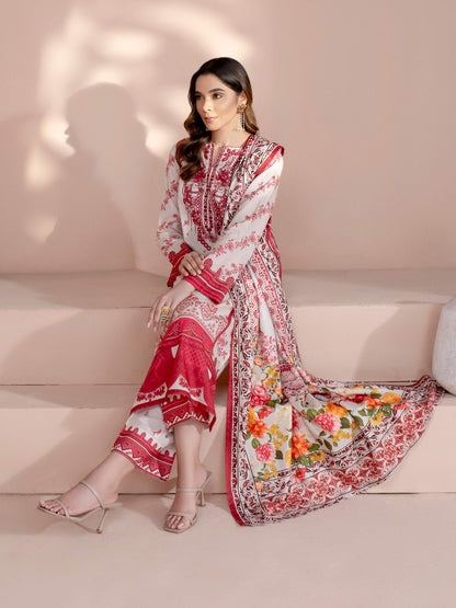 3 Piece Khaddar Suit-Embroidered (Unstitched)