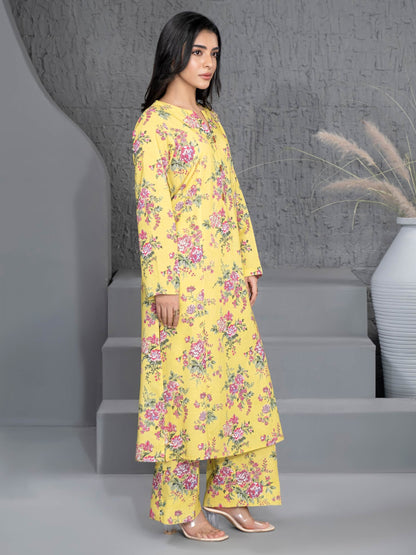2 Piece Khaddar Suit-Printed (Unstitched)