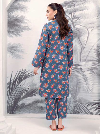 2 Piece Khaddar Suit-Printed (Unstitched)