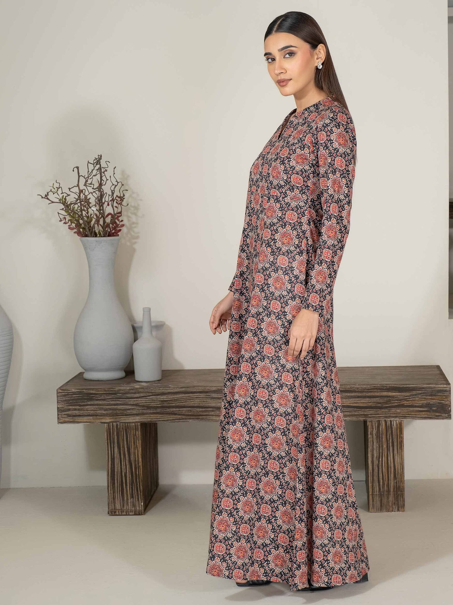 Khaddar Shirt-Printed (Unstitched)
