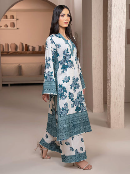 2 Piece Khaddar Suit-Printed (Unstitched)